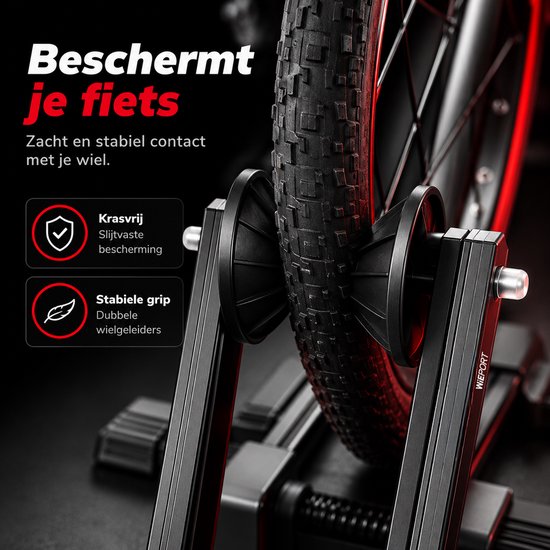 Wieport Opvouwbare Fietsstandaard tot 27.5 inch - Voor Racefiets, MTB & Stadsfiets