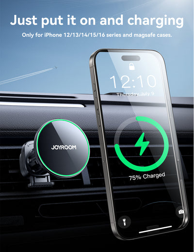 Car Phone Holder - Air vent - Magsafe - Wireless charging Qi2