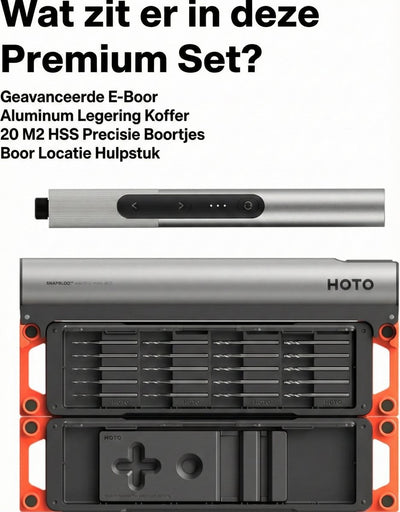 SNAPBLOQ - Draadloze Mini Precisie Boormachine Set