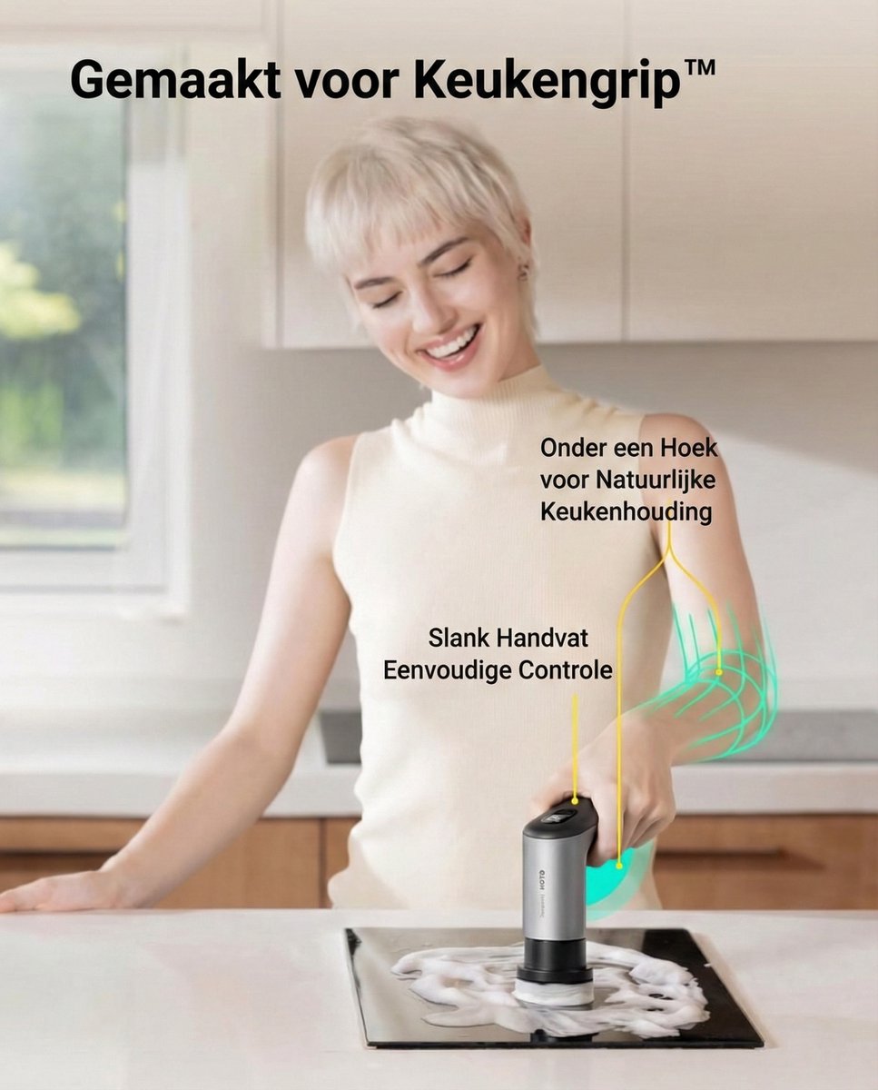 Cordless Spin Scrubber - Grip