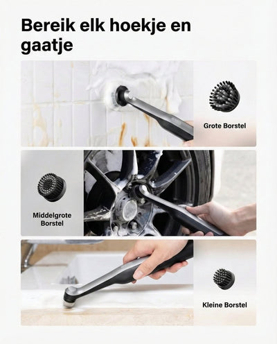 Cordless Spin Scrubber - Wand