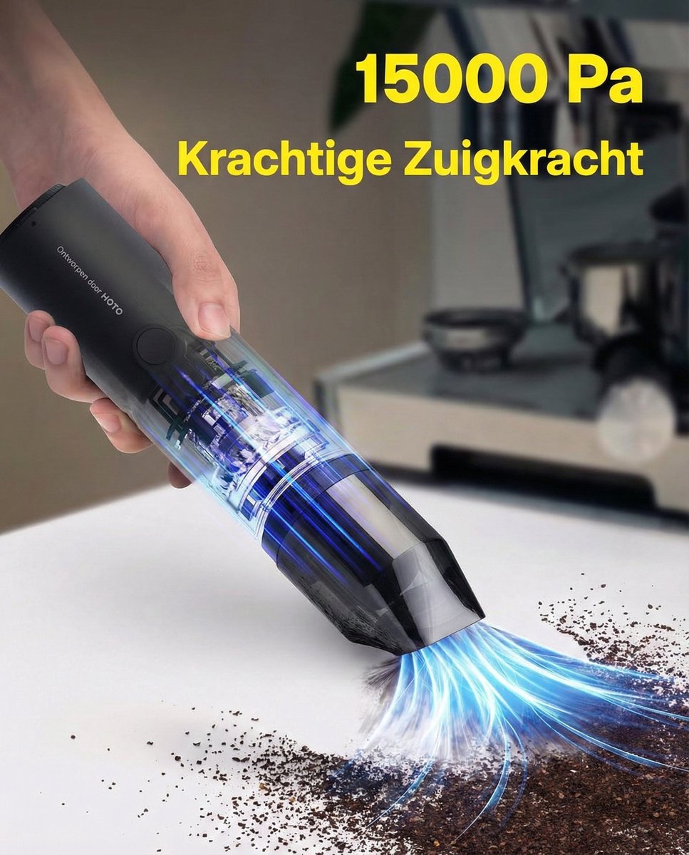 Pro Handheld vacuum cleaner with compressor