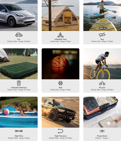 Master - Portable Air Pump & Compressor - 10.3 BAR