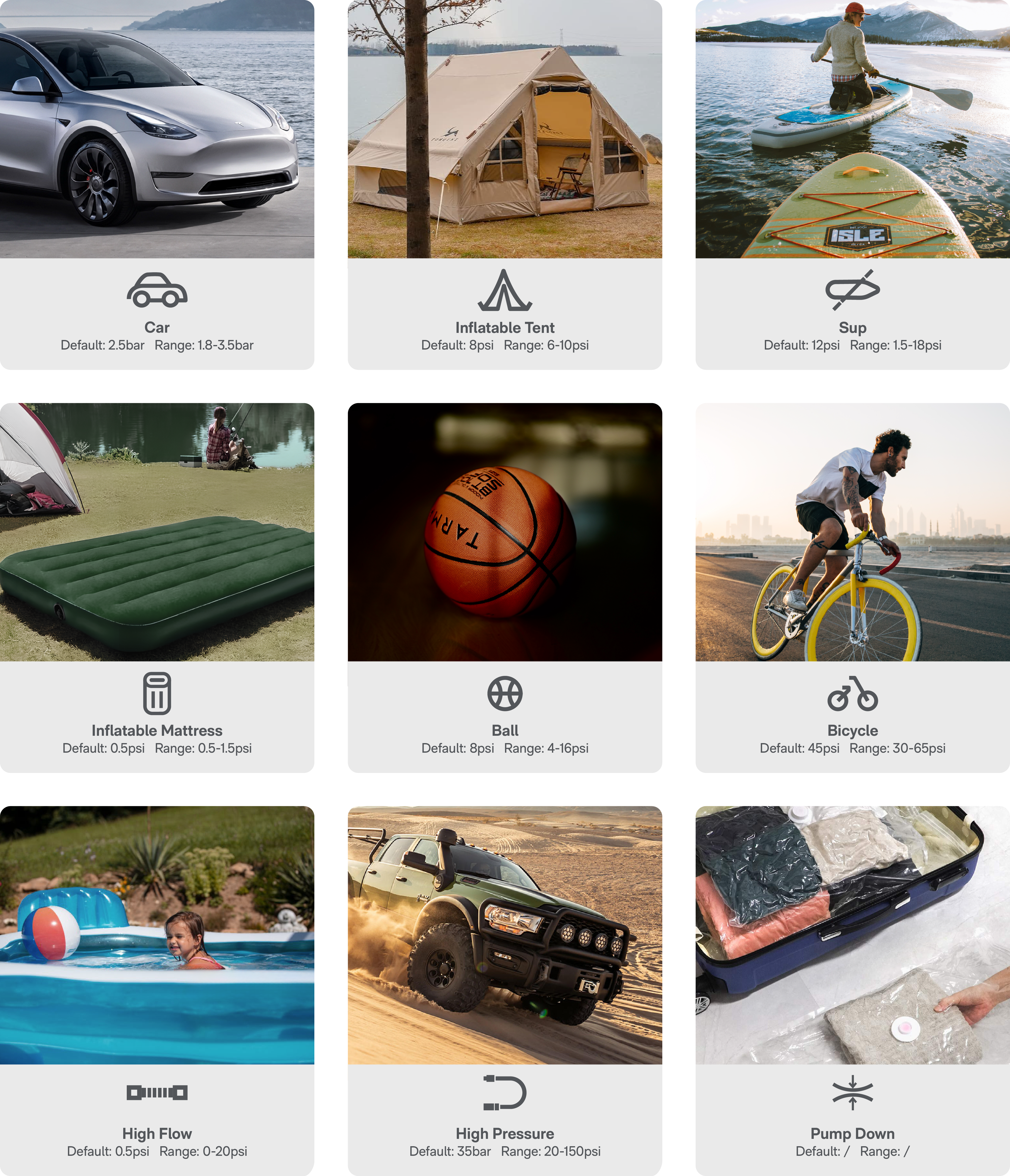 Master - Portable Air Pump & Compressor - 10.3 BAR