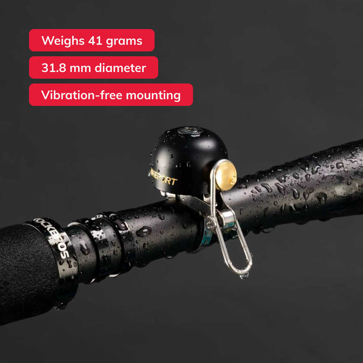 Classic fietsbel - Goud