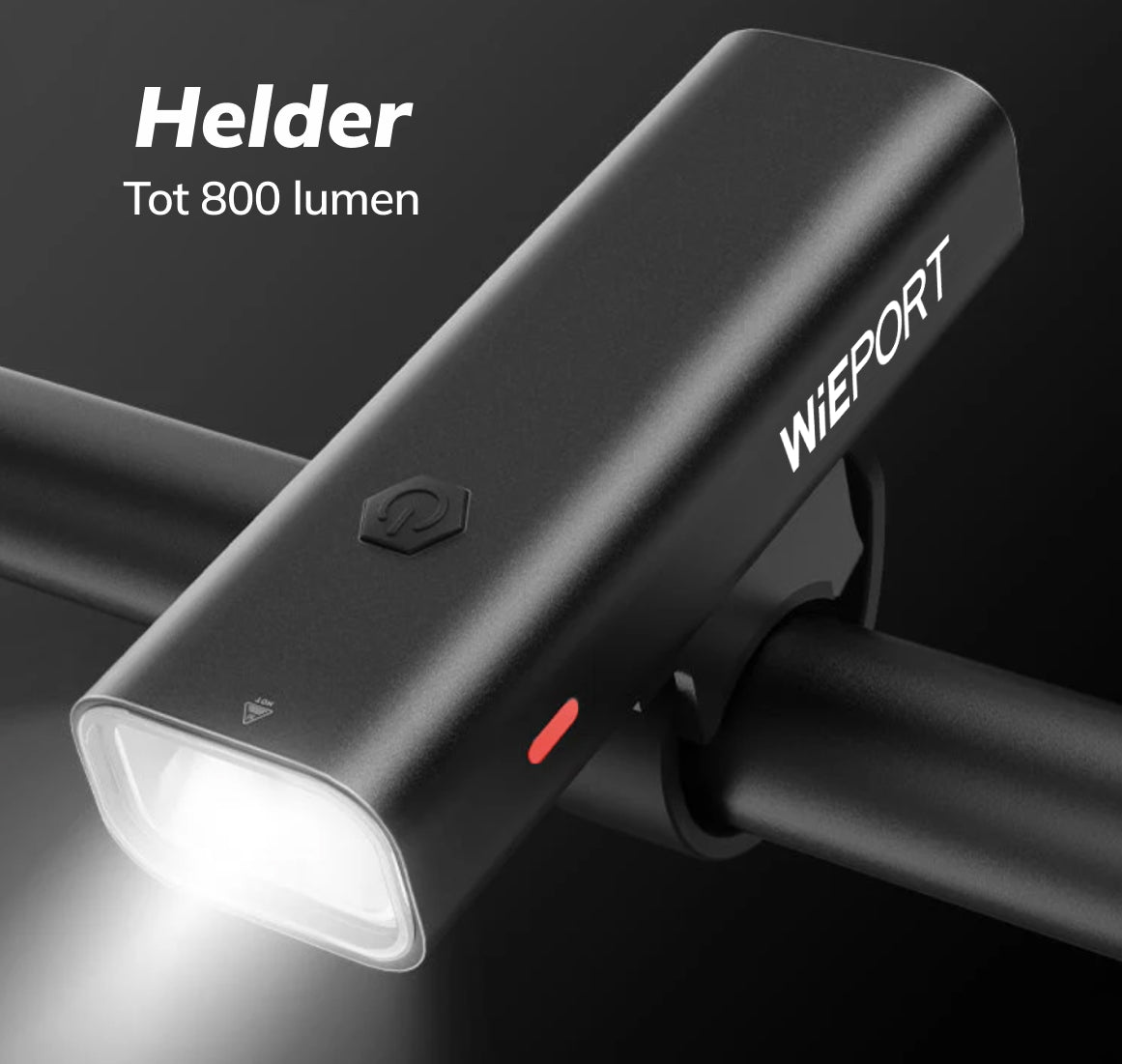 LED Fahrradlicht - 800 Lumen - Wiederaufladbar - IPX6 Wasserdicht