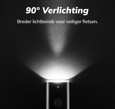 LED Fahrradlicht - 800 Lumen - Wiederaufladbar - IPX6 Wasserdicht
