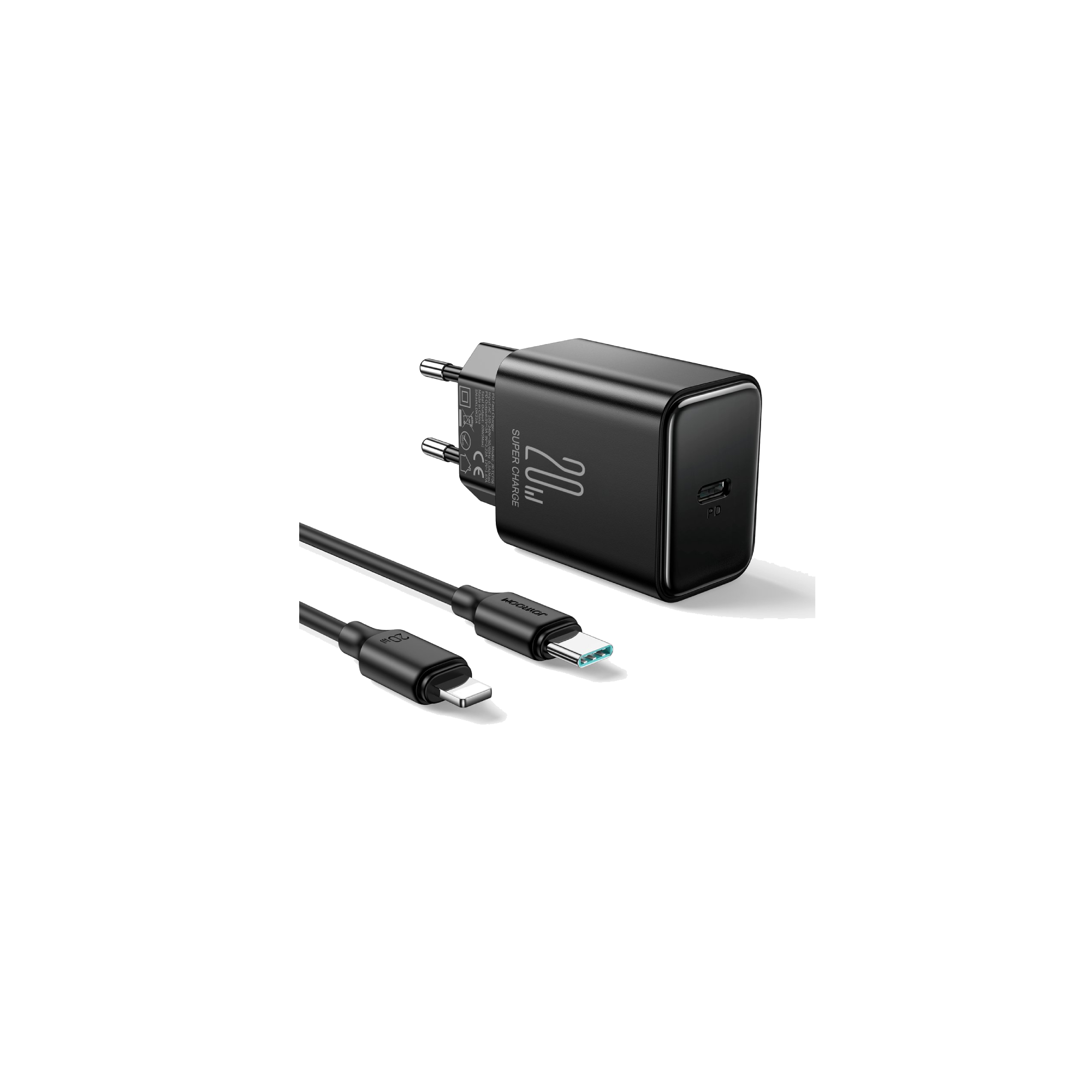 20W fast charger with 1M USB-C cable