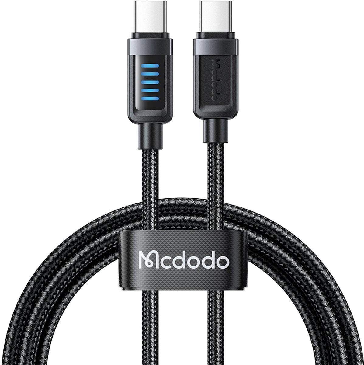 240W USB C naar USB C Kabel met Oplaadindicator - 1.2M