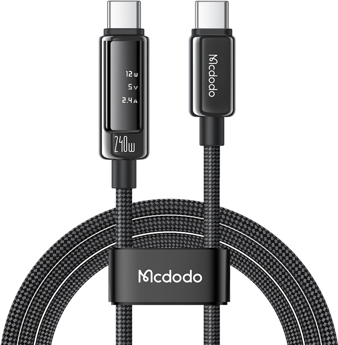 Cable USB-C to USB-C 240W with OLED Display - 1.2M
