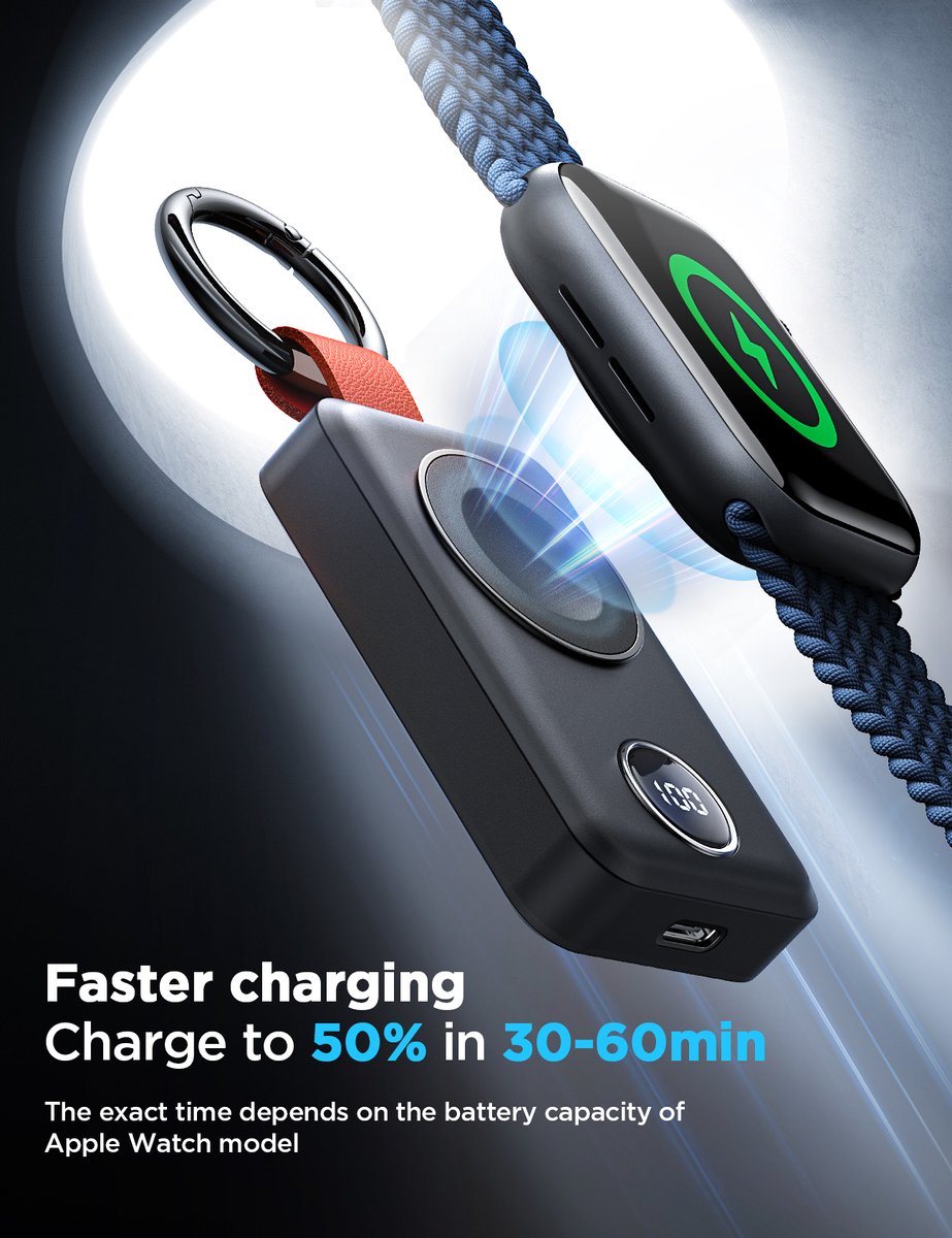 Powerbank 2000mAh voor Apple Watch