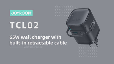 3in1 65W Fast Charger + With Retractable USB C Cable