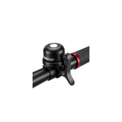 Wieport Bike Bell with AirTag Holder - Universal and Waterproof - Black