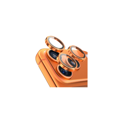Glass lens protector - iPhone 17 Pro / Pro Max - Orange